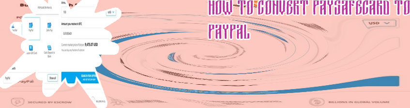 Sell bitcoin to paypal